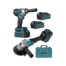 Dragro DRG-21 21V Şarjlı Taşlama Şarjlı Somun Sıkma Sökme 2'li Set Dragro DRG-21 21V Şarjlı Taşlama Şarjlı Somun Sıkma Sökme 2'li Set