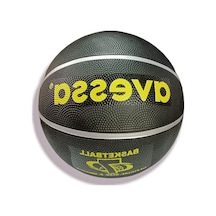 Kauçuk Basketbol Topu, 7 No, Yetişkinler İçin, Siyah Renk