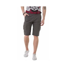 Cipo & Baxx Ck265 Gri Kargo Cepli Keten Kapri Lacivert