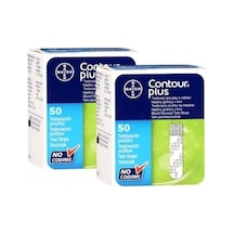 Contour Plus Kan Şekeri Ölçüm Stribi 2 Kutu 100 Adet
