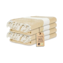 4'lü Paket -%100 Pamuk Peştamal 100x180 Cm, Havuz Ve Plaj Havlusu, Spor Havlusu, Hızlı Kurur Ve Koku Yapmaz, Emici, Diğer