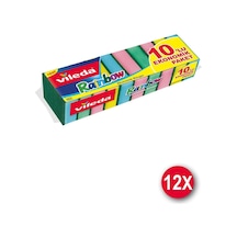 Vileda Rainbow 10'Lu Bulasik Süngeri 12'Li Paket