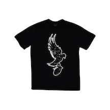 Stoned&Fame Hollywood Undead Baskılı T-shirt SIYAH