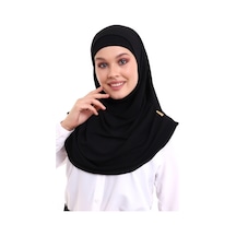 Yetişkin Pratik Eşarp Siyah Renk
