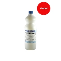 4 Adet Powermax Parfümlü Çamaşır Suyu 1 Litre -pwrmx009