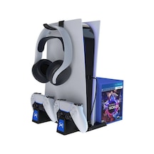 Pg-p5009 Ps5 Ve Aksesuarları İçin Çok İşlevli 5in1 Multi Stand