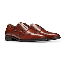 Boss Brogue Detaylı Deri Derbi Ayakkabı Medium Brown Medium Brown