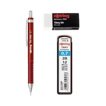 Okul Seti Tikky Retro 0.7+min Silgi Hediyeli Kırmızı Bordo