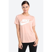 Nike Futura White Tee Dökümlü Hafif Parlak Modal Örme Solmaya Dayanıklı Unisex Pembe Tişört Pembe