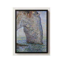 Monet Étretat Yakınlarında Manneporte Çerçevesiz Poster 21x30 Cm A4 Tablo Empresyonist Duvar Dekoru