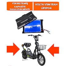 Volta Vsm Batarya 48v/18ah Lifepo4 Batarya