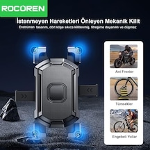 360 Ayarlanabilir Gidon Bağlantılı Bisiklet Motosiklet Telefon Tutucu 4296
