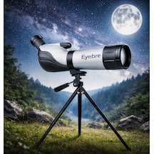 Eyebre 20-60x60 Teleskop 60x Yakınlaştırma - Astronomik Teleskop - Taşıma Çantası Hediyeli