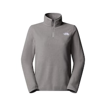 The North Face W Glacıer Fleece 1/4 Zıp Jacket Kadın Ceket Nf0a8d2jcqı1 Gri