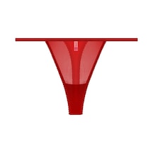 Büyük Beden Kadın Fantezi String Tanga Kırmızı