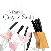 Pirge Çeyizlik Bıçak Seti - 15 Parça