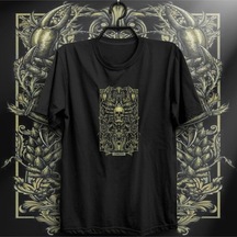 Stoned&Fame Yengeç Burcu Baskılı T-shirt SIYAH Siyah