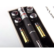 Yeşil Lazer Pointer 8000 Mw 5 Başlıklı Crchmgo
