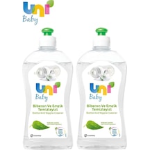Uni Baby Biberon ve Emzik Temizleyici 500 Ml Yeni 2 li Set