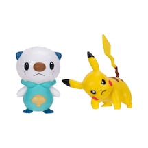 Pokemon Battle 2'li Figür Seti Pikachu & Oshawott Pokemon