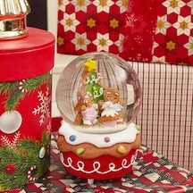 Karaca Home New Year Yılbaşı Cupcake Müzikli Yılbaşı Kar Küresi
