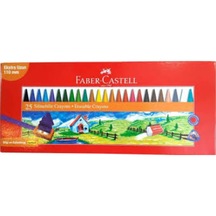 Faber Castell Silinebilir Wax Crayon 25 Li