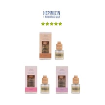 Odunsu + Çiçeksi + Yasemin Araç Parfümü 8 Ml