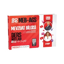 İndeks Akademi 2026 Meb-ags Mevzuat Bilgisi Video Ders Notları - Emrah Vahap Özkaraca, Zeynep Salman İçli