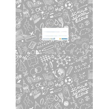 Herma Defter Kabı Schoolydoo A4 Grı