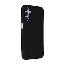 Samsung Galaxy M15 Kılıf First Silikon - Siyah