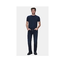 Ltb Paul X Aello Düz Paça Orta Bel Jean Pantolon Mavi Koyu