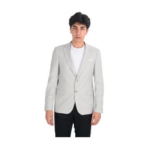 Cengiz İnler Balıksırtı Desenli Slim Erkek Ceket 001