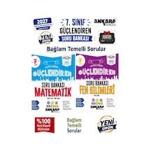 2027 7.sınıf Güçlendiren Matematik-fen Bağlam Temelli %100 Yeni Müfredat Soru Bankası Seti+kronometre