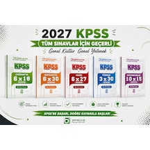2027 Kpss Gygk Tüm Dersler 31 Deneme Qr Çözümlü Tarih - Coğrafya - Vatandaşlık - Türkçe - Matematik