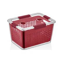 Selka Home Lavin Saklama Kabı Bordo 7 L Bordo