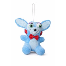 Mavi Peluş Figür 20 Cm Yumuşak, Hafif, Askılı Oyuncak Açık Mavi