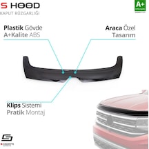 S-dizayn Renault Master Abs Plastik Kaput Rüzgarlığı 2014-2018 A+kalite