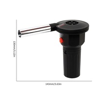 Barbekü Elektrikli Fan Hava Üfleyici Alüminyum Alaşım Barbekü Siyah Barbekü Elektrikli Fan Hava Üfleyici Alüminyum Alaşım Barbekü Siyah