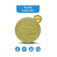 Sabunal Mentollü Nane Sabunu - Ferahlatıcı Yağlı Cilt ve Saç Temizleme Sabunu 100 G