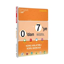 Tonguç 0&apos Dan 7&apos Ye Sözel Konu Anlatımlı Soru Bankası