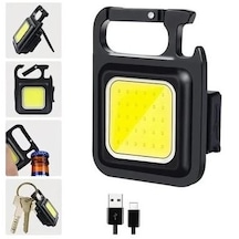 Led Anahtarlık 3 Modlu Çakar-düz Siyah