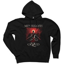 Meshuggah Obzen Siyah Kapşonlu Sweatshirt Hoodie