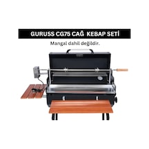 Guruss Cg75 Cağ Kebap Seti - Cağ Aparatı Ve Çevirme Aparatı