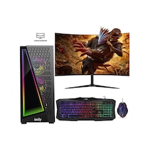 Izoly ST998670 i5-4570 16 GB 256 GB SSD GTX1660S 6 GB 24" Free Dos Masaüstü Oyuncu Bilgisayarı