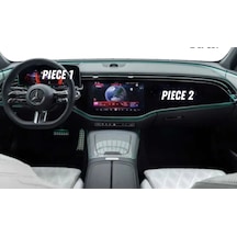 Mercedes E180 2025 Hayalet Gösterge Ve Multimedya Yolcu Ekran Uyumlu Nano Ekran Koruyucu