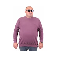 Moc Grande Mocgrande Büyük Beden Selanik Classic Sweat 23200 Eflatun-Eflatun