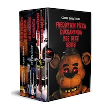 Freddy'Nin Pizza Dükkanı'Nda Beş Gece Serisi Seti - 3 Kitap Takım