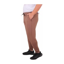 Starbattal Büyük Beden Basic Eşofman Altı Full Lycra 11516 Taba-Taba
