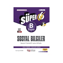 Nitelik Yayınları 6. Sınıf Süper Sosyal Bilgiler B Soru Kitabı