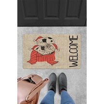 Evaşk Kapı Önü Paspası Vinil Kaymaz Tabanlı 45 X 70 Evaşkdm12125